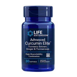 Advanced Curcumin Elite, Extracto de cúrcuma, jengibre y turmeronas