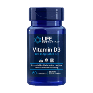 Vitamina D3, 125 mcg (5000 UI)