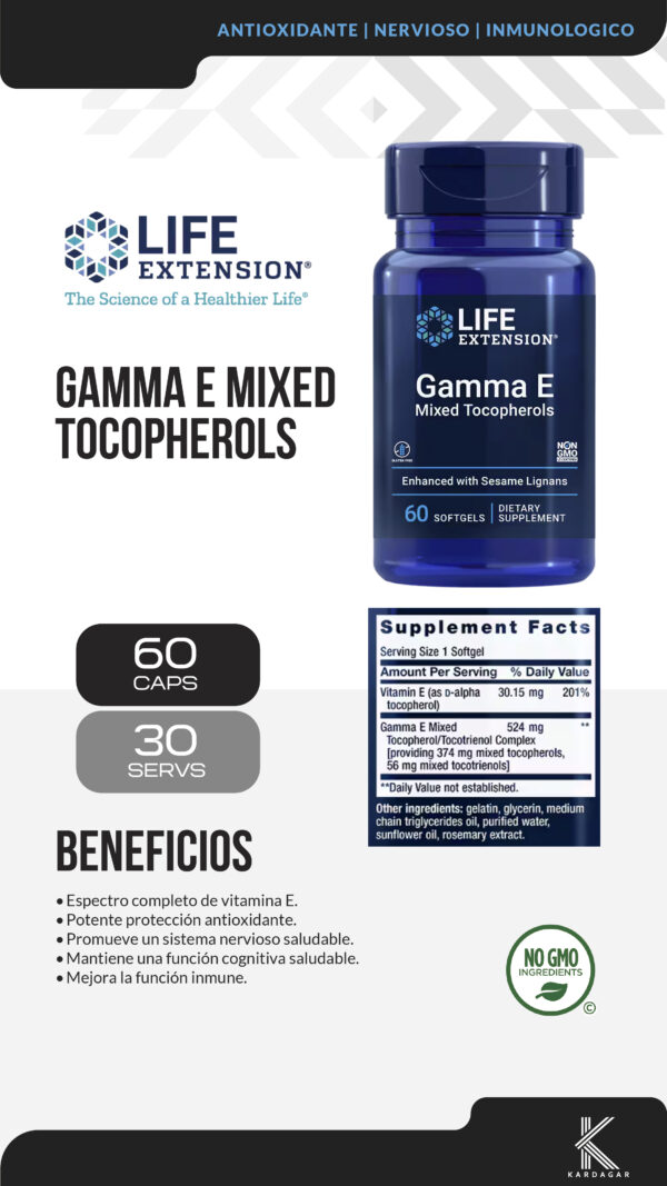 Tocoferoles mixtos Gamma E - Image 2