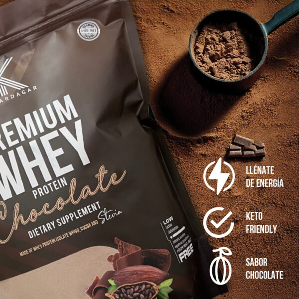 PREMIUM WHEY PROTEIN CHOCOLATE - Image 3