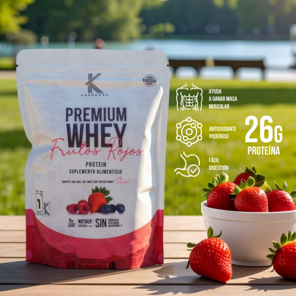 PREMIUM WHEY PROTEIN FRUTOS ROJOS - Image 8