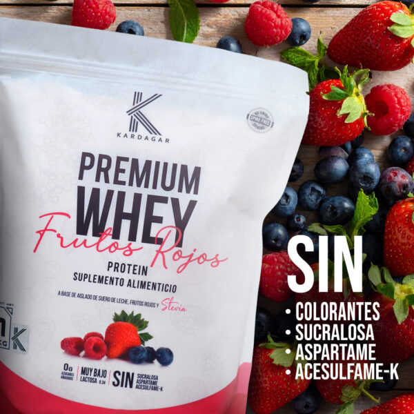 PREMIUM WHEY PROTEIN FRUTOS ROJOS - Image 3