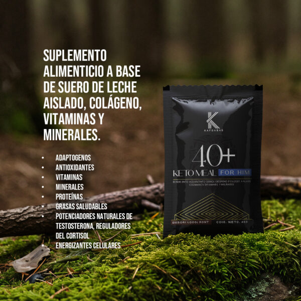 KARDAGAR 40+ KETO MEAL  (CAJAS C/15 SOBRES) - Image 5